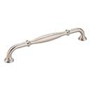 Jeffrey Alexander [658-192SN] Die Cast Zinc Cabinet Pull Handle - Oversized - Tiffany Series - Satin Nickel Finish - 192mm C/C - 8 3/8&quot; L