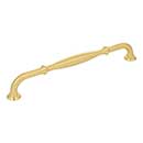 Jeffrey Alexander [658-224BG] Die Cast Zinc Cabinet Pull Handle - Oversized - Tiffany Series - Brushed Gold Finish - 224mm C/C - 9 7/8&quot; L