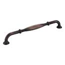Jeffrey Alexander [658-224DBAC] Die Cast Zinc Cabinet Pull Handle - Oversized - Tiffany Series - Brushed Oil Rubbed Bronze Finish - 224mm C/C - 9 7/8&quot; L
