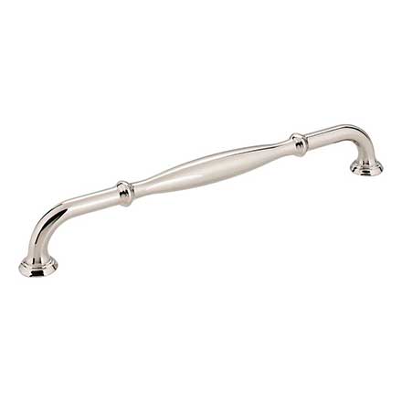 Jeffrey Alexander [658-224NI] Die Cast Zinc Cabinet Pull Handle - Oversized - Tiffany Series - Polished Nickel Finish - 224mm C/C - 9 7/8&quot; L