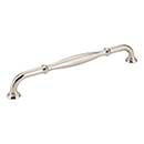 Jeffrey Alexander [658-224NI] Die Cast Zinc Cabinet Pull Handle - Oversized - Tiffany Series - Polished Nickel Finish - 224mm C/C - 9 7/8&quot; L