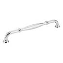 Jeffrey Alexander [658-224PC] Die Cast Zinc Cabinet Pull Handle - Oversized - Tiffany Series - Polished Chrome Finish - 224mm C/C - 9 7/8&quot; L