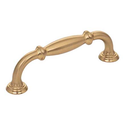 Jeffrey Alexander [658-96SBZ] Die Cast Zinc Cabinet Pull Handle - Standard Sized - Tiffany Series - Satin Bronze Finish - 96mm C/C - 4 1/2" L