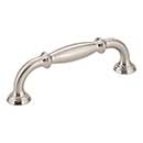 Jeffrey Alexander [658-96SN] Die Cast Zinc Cabinet Pull Handle - Standard Sized - Tiffany Series - Satin Nickel Finish - 96mm C/C - 4 1/2&quot; L