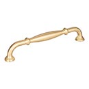 Jeffrey Alexander [658-160BG] Die Cast Zinc Cabinet Pull Handle - Oversized - Tiffany Series - Brushed Gold Finish - 160mm C/C - 7 1/16&quot; L