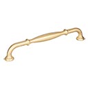 Jeffrey Alexander [658-192BG] Die Cast Zinc Cabinet Pull Handle - Oversized - Tiffany Series - Brushed Gold Finish - 192mm C/C - 8 3/8" L