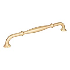 Jeffrey Alexander [658-224BG] Die Cast Zinc Cabinet Pull Handle - Oversized - Tiffany Series - Brushed Gold Finish - 224mm C/C - 9 7/8&quot; L