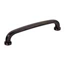 Jeffrey Alexander [410-128DBAC] Die Cast Zinc Cabinet Pull Handle - Oversized - Weser Series - Brushed Oil Rubbed Bronze Finish - 128mm C/C - 5 5/8" L