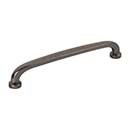 Jeffrey Alexander [410-160BNBDL] Die Cast Zinc Cabinet Pull Handle - Oversized - Weser Series - Brushed Pewter Finish - 160mm C/C - 6 15/16" L