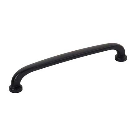 Jeffrey Alexander [410-160MB] Die Cast Zinc Cabinet Pull Handle - Oversized - Weser Series - Matte Black Finish - 160mm C/C - 6 15/16" L