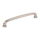 Jeffrey Alexander [410-160SN] Die Cast Zinc Cabinet Pull Handle - Oversized - Weser Series - Satin Nickel Finish - 160mm C/C - 6 15/16" L