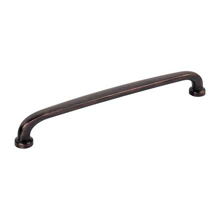 Jeffrey Alexander [410-192DBAC] Die Cast Zinc Cabinet Pull Handle - Oversized - Weser Series - Brushed Oil Rubbed Bronze Finish - 192mm C/C - 8 3/16" L