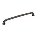 Jeffrey Alexander [410-224BNBDL] Die Cast Zinc Cabinet Pull Handle - Oversized - Weser Series - Brushed Pewter Finish - 224mm C/C - 9 1/2" L