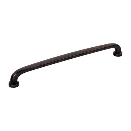 Jeffrey Alexander [410-224DBAC] Die Cast Zinc Cabinet Pull Handle - Oversized - Weser Series - Brushed Oil Rubbed Bronze Finish - 224mm C/C - 9 1/2" L