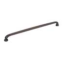 Jeffrey Alexander [410-305BNBDL] Die Cast Zinc Cabinet Pull Handle - Oversized - Weser Series - Brushed Pewter Finish - 305mm C/C - 12 11/16" L