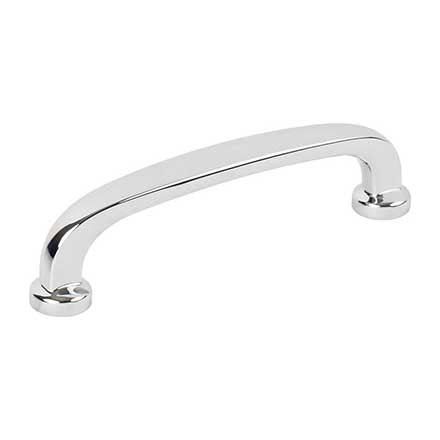 Jeffrey Alexander [410-96PC] Die Cast Zinc Cabinet Pull Handle - Standard Sized - Weser Series - Polished Chrome Finish - 96mm C/C - 4 3/8" L