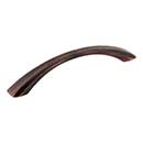 Jeffrey Alexander [678-128DBAC] Die Cast Zinc Cabinet Pull Handle - Oversized - Wheeler Series - Brushed Oil Rubbed Bronze Finish - 128mm C/C - 6 1/4&quot; L