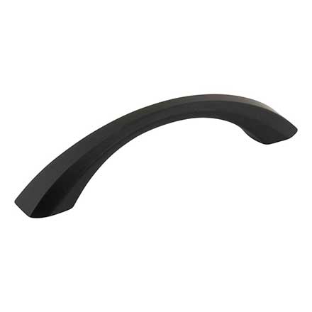 Jeffrey Alexander [678-96MB] Die Cast Zinc Cabinet Pull Handle - Standard Sized - Wheeler Series - Matte Black Finish - 96mm C/C - 5&quot; L