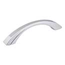 Jeffrey Alexander [678-96PC] Die Cast Zinc Cabinet Pull Handle - Standard Sized - Wheeler Series - Polished Chrome Finish - 96mm C/C - 5&quot; L