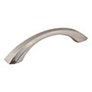 Jeffrey Alexander [678-96SN] Die Cast Zinc Cabinet Pull Handle - Standard Sized - Wheeler Series - Satin Nickel Finish - 96mm C/C - 5&quot; L
