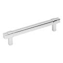 Jeffrey Alexander [293-128PC] Die Cast Zinc Cabinet Pull Handle - Oversized - Zane Series - Polished Chrome Finish - 128mm C/C - 6 5/16&quot; L