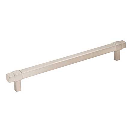 Jeffrey Alexander [293-192SN] Die Cast Zinc Cabinet Pull Handle - Oversized - Zane Series - Satin Nickel Finish - 192mm C/C - 8 3/16&quot; L