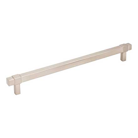 Jeffrey Alexander [293-224SN] Die Cast Zinc Cabinet Pull Handle - Oversized - Zane Series - Satin Nickel Finish - 224mm C/C - 10 1/16&quot; L