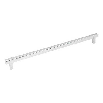 Jeffrey Alexander [293-305PC] Die Cast Zinc Cabinet Pull Handle - Oversized - Zane Series - Polished Chrome Finish - 305mm C/C - 13 1/4&quot; L