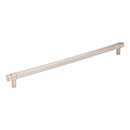 Jeffrey Alexander [293-305SN] Die Cast Zinc Cabinet Pull Handle - Oversized - Zane Series - Satin Nickel Finish - 305mm C/C - 13 1/4&quot; L