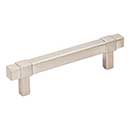 Jeffrey Alexander [293-96SN] Die Cast Zinc Cabinet Pull Handle - Standard Sized - Zane Series - Satin Nickel Finish - 96mm C/C - 5 1/16&quot; L