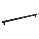 Jeffrey Alexander [293-305MB] Die Cast Zinc Cabinet Pull Handle - Oversized - Zane Series - Matte Black Finish - 305mm C/C - 13 1/4&quot; L