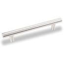 Jeffrey Alexander [178SN] Plated Steel Cabinet Bar Pull Handle - Key West Series - Oversized - Satin Nickel Finish - 128mm C/C - 178mm L