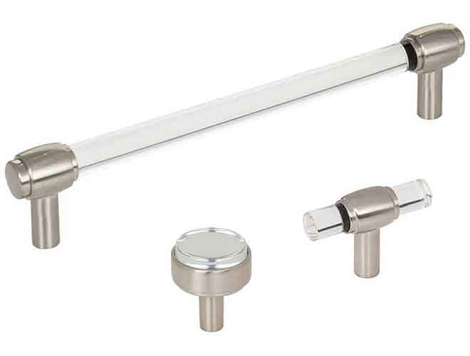 Jeffrey Alexander Carmen Series Decorative Hardware - Satin Nickel Finish