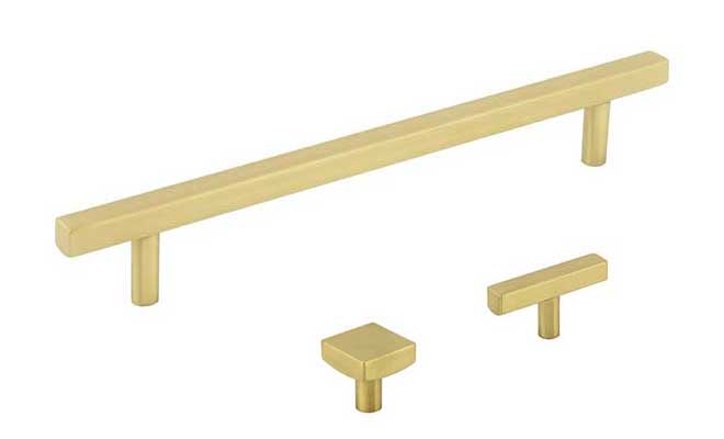 Jeffrey Alexander Dominique Series Decorative Hardware - Brushed Gold Finish