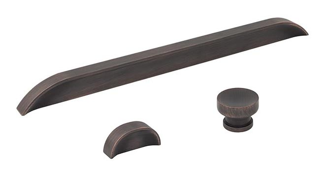 Jeffrey Alexander elara Series Decorative Hardware - Brushed Oil Rubbed Bronze Finish