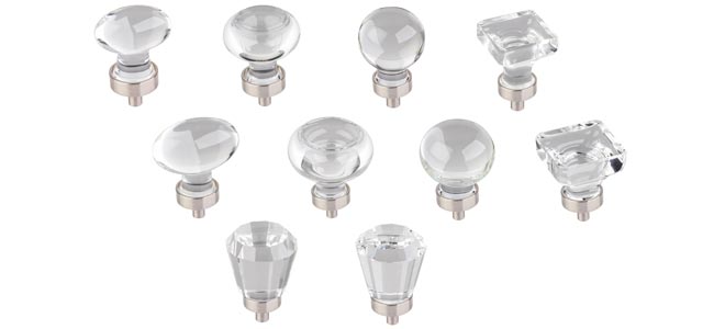 Jeffrey Alexander Harlow Series Decorative Hardware - Satin Nickel Stem Finish