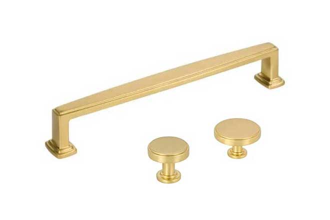 Jeffrey Alexander Richard Series Decorative Hardware - Brushed Gold Finish