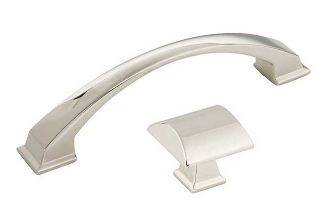 Jeffrey Alexander Roman Series Decorative Hardware - Polished Nickel Finish