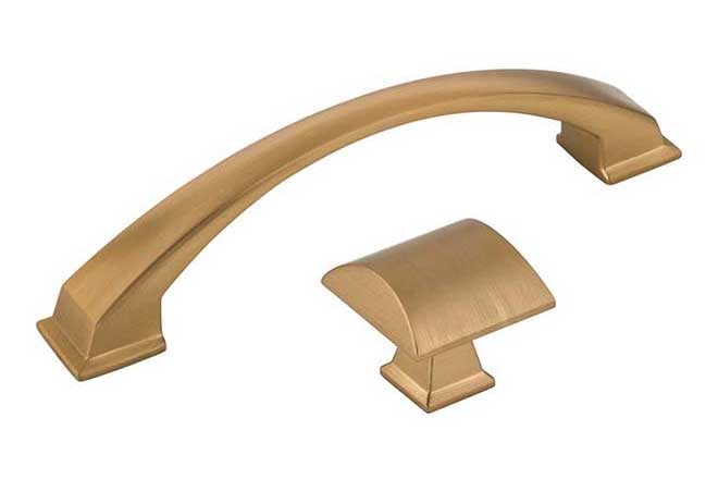 Satin Bronze Finish - Roman Series Decorative Cabinet Hardware