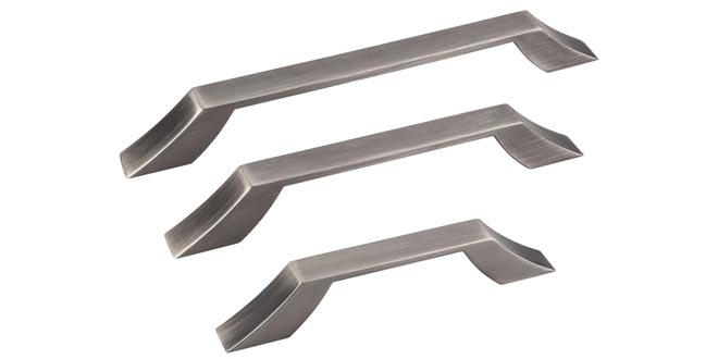 Jeffrey Alexander Royce Series Decorative Hardware - Brushed Pewter Finish