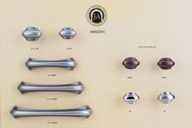 Amsden Series - Jeffrey Alexander Decorative Cabinet & Drawer Hardware Collection
