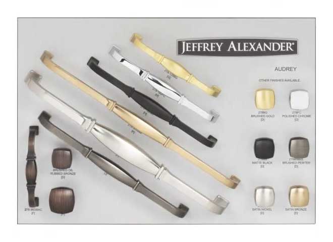 Jeffrey Alexander Audrey Cabinet Hardware Collection