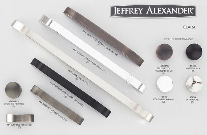 Jeffrey Alexander Elara Cabinet Hardware Collection
