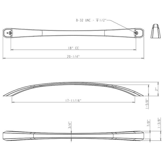 Wheeler 678-18 Appliance Pull