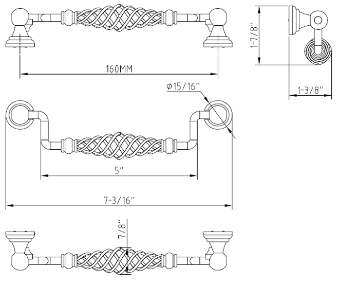 Zurich I350-160 Drop Pull