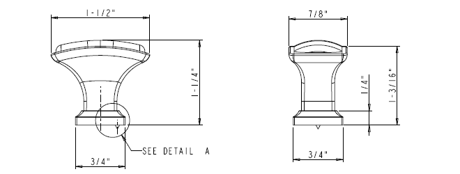 Annadale 435L Knob