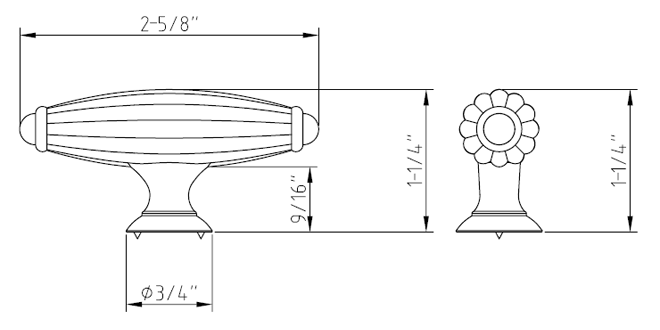 Glenmore 618 Knob