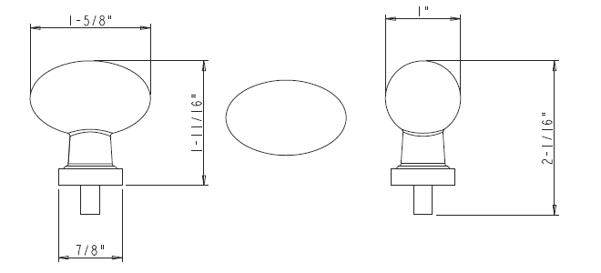 Harlow G110L Knob