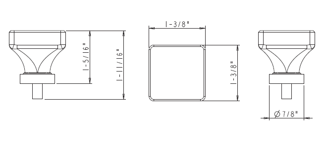 Harlow G140L Knob