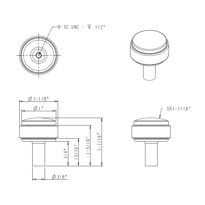 Hayworth 885 Knob